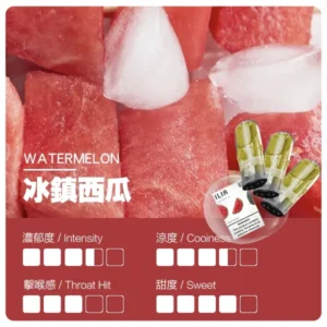 冰鎮西瓜|ILIA煙蛋 ILIA一代透明煙彈 一盒3顆裝 #品質保證#